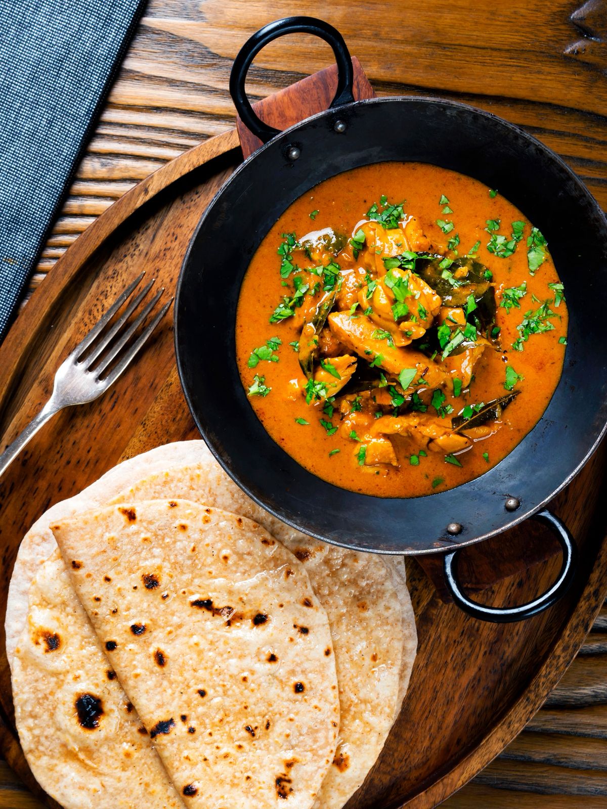 Chapathi - Chicken Curry Combo