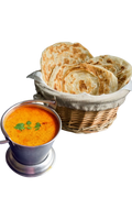 Parotta &  plain salna